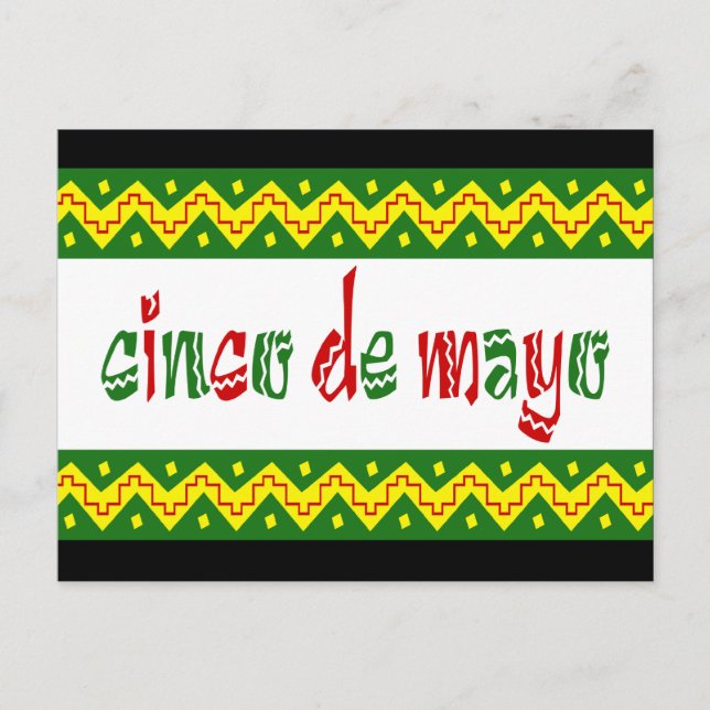 cinco de mayo postkarte (Vorderseite)
