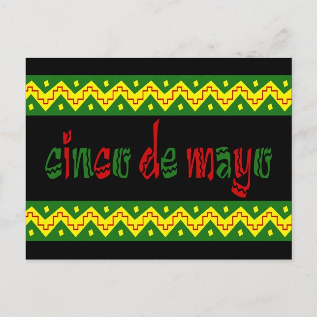 cinco de mayo postkarte (Vorderseite)