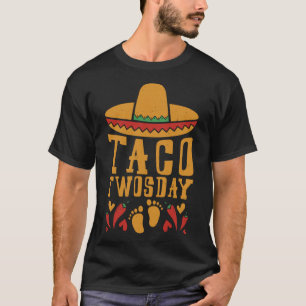 Cinco De Mayo Pregnancy Taco Zwei Tage mexikanisch T-Shirt