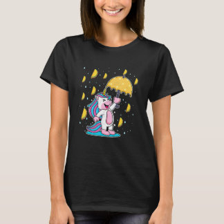 Cinco De Mayo Raining Tacos Unicorn Schirm T-Shirt