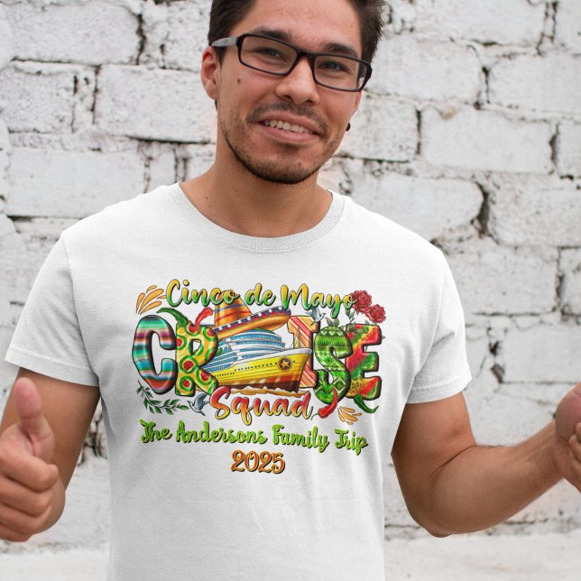Cinco De Mayo Schifffahrt Shirt Individuelle Name  (Von Creator hochgeladen)