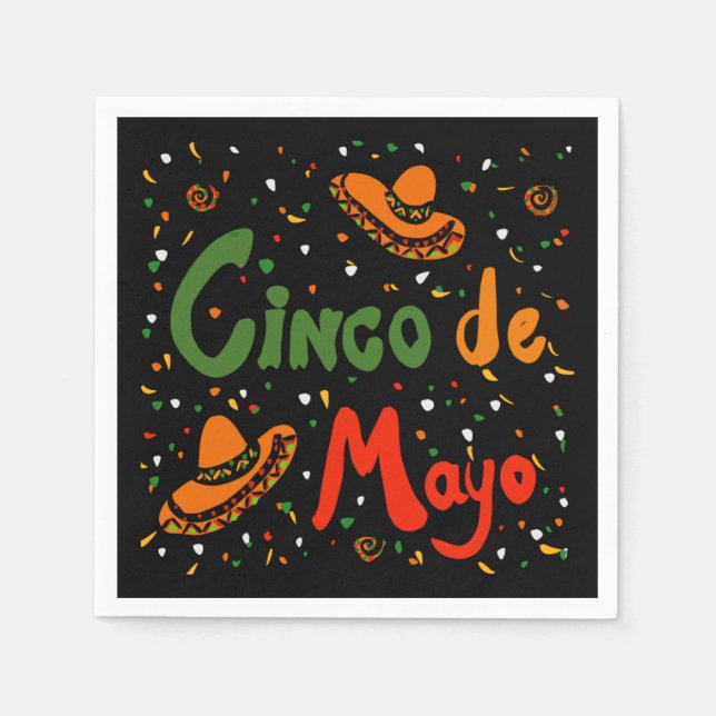 CINCO DE MAYO SERVIETTE (Vorderseite)