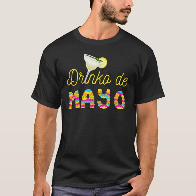 Cinco De Mayo Shirt Drinko De Mayo Fiesta Mexican  (Vorderseite)