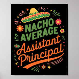 Cinco De Mayo Shirt Funny Nacho Durchschnitt Istan Poster