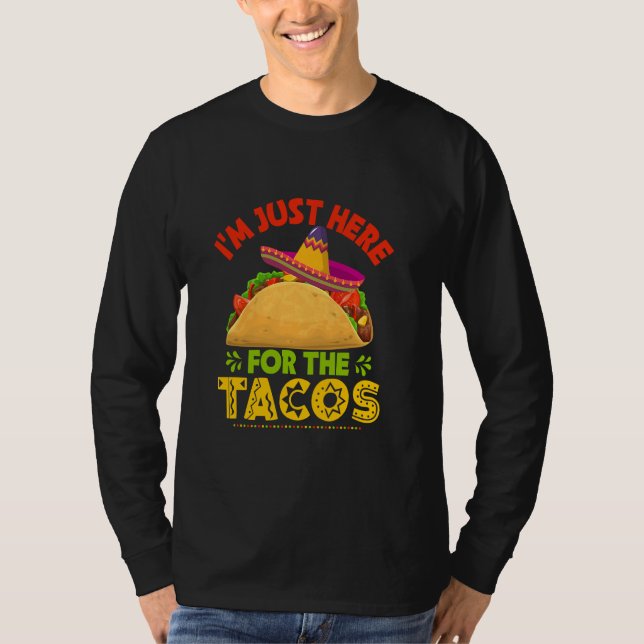 Cinco de Mayo Shirt für Tacos (Vorderseite)