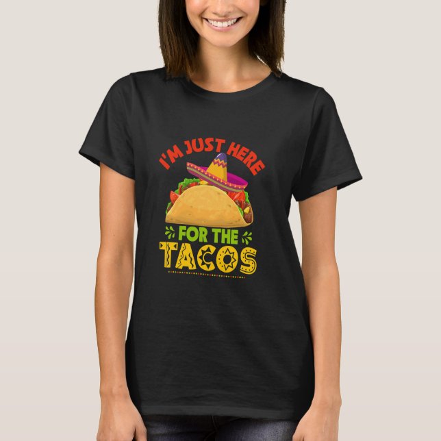 Cinco de Mayo Shirt für Tacos (Vorderseite)