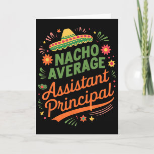 Cinco De Mayo-Shirt Lustig Nacho Durchschnitt Inst Karte