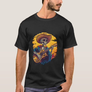 Cinco De Mayo Skelett Dia De Los Muertos Mexikanis T-Shirt