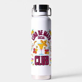 Cinco de Mayo Social Club Wasserflasche Trinkflasche
