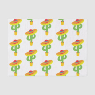 Cinco De Mayo Sombrero Kaktus Mexikanische Party Seidenpapier