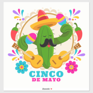 Cinco De Mayo Sticker