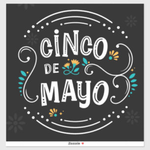Cinco De Mayo Sticker