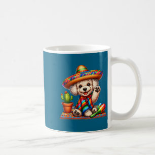 Cinco de mayo süßer Pudel 2025 Hunde Liebhaber Som Kaffeetasse