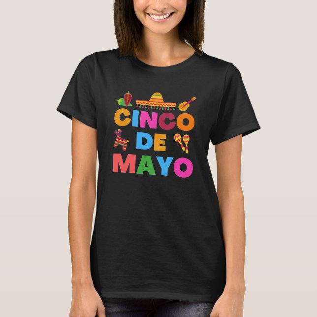 Cinco De Mayo T-Shirt (Vorderseite)