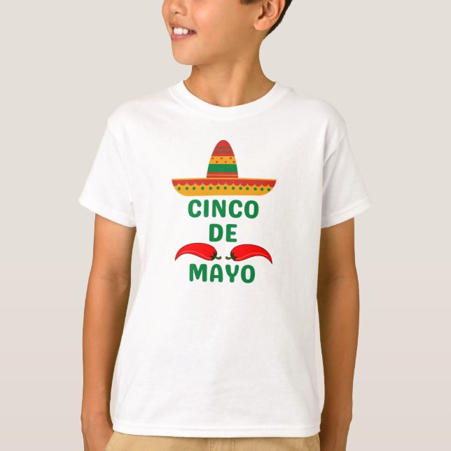 Cinco De Mayo T - Shirt (Vorderseite)