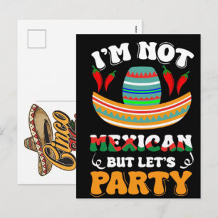 cinco-de-mayo-t-shirt-design-im-mexican-lasst-uns- feiertagspostkarte