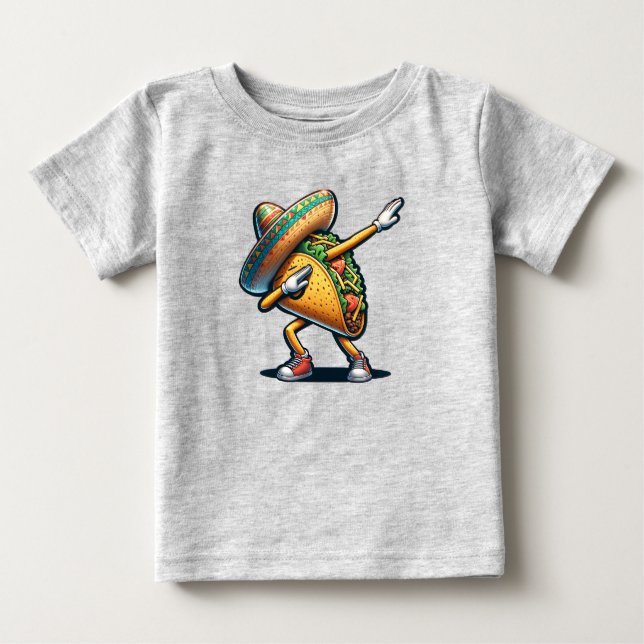 Cinco de Mayo Taco Baby T-shirt (Vorderseite)