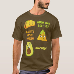 Cinco De Mayo Taco Nacho Avocado Joke Spaß Gu T-Shirt