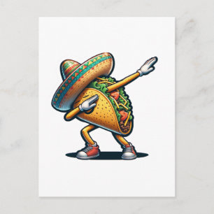 Cinco de Mayo Taco Postkarte