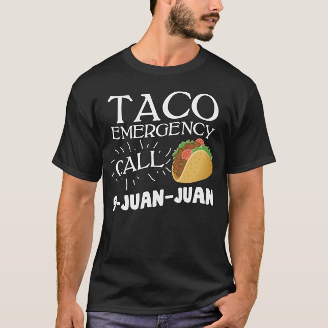 Cinco De Mayo Taco Soforthilfe T-Shirt (Vorderseite)
