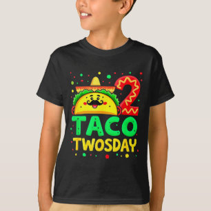 Cinco De Mayo Taco Twosday 2. Geburtstagsfeier _4 T-Shirt