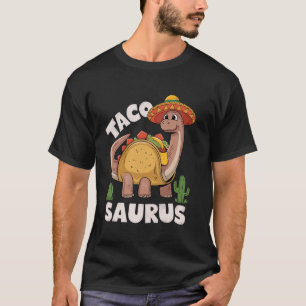 Cinco De Mayo Tacosaurus Taco Dinosaurier Mexican  T-Shirt