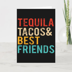 Cinco De Mayo Tequila Tacos Beste Freunde Trinken  Karte