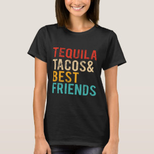 Cinco De Mayo Tequila Tacos Beste Freunde Trinken T-Shirt