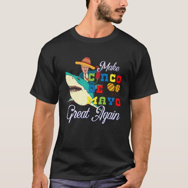 Cinco De Mayo Tequila Tacos Mexican Beer Happy Cin T-Shirt (Vorderseite)