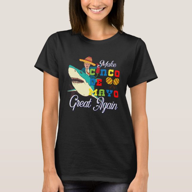 Cinco De Mayo Tequila Tacos Mexican Beer Happy Cin T-Shirt (Vorderseite)