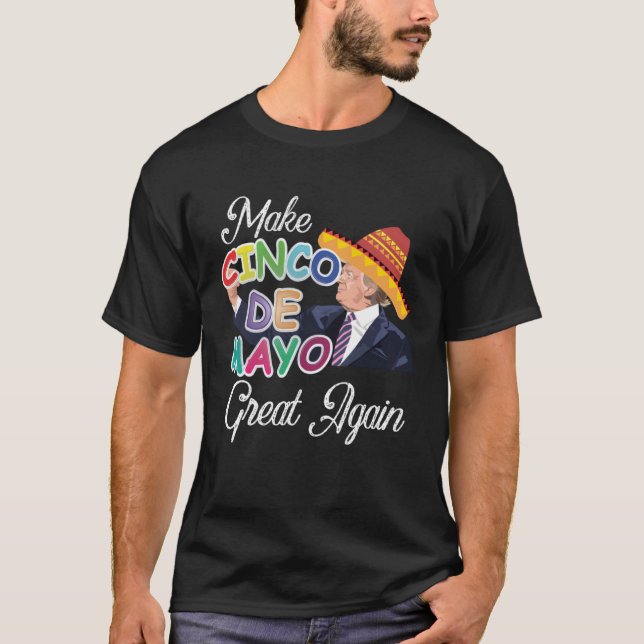 Cinco De Mayo Tequila Tacos Mexican Beer Happy Cin T-Shirt (Vorderseite)