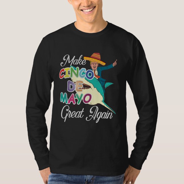 Cinco De Mayo Tequila Tacos Mexican Beer Happy Cin T-Shirt (Vorderseite)