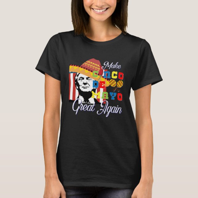Cinco De Mayo Tequila Tacos Mexican Beer Happy Cin T-Shirt (Vorderseite)
