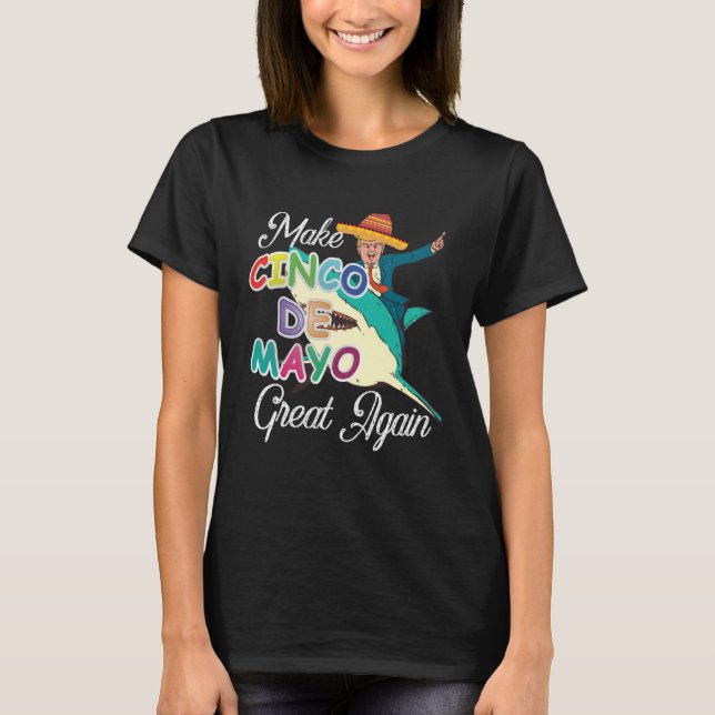 Cinco De Mayo Tequila Tacos Mexican Beer Happy Cin T-Shirt (Vorderseite)