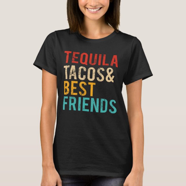 Cinco De Mayo Tequila Tacos T-Shirt (Vorderseite)