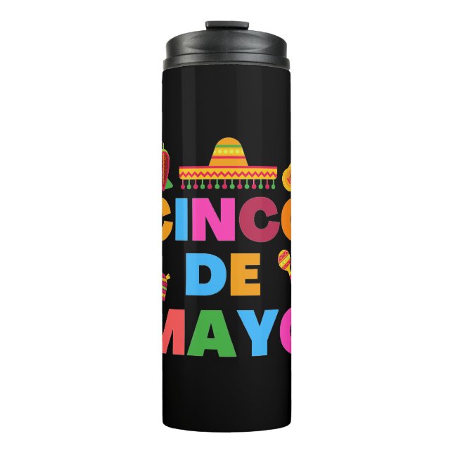 Cinco De Mayo Thermosbecher (Vorderseite)