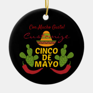 Cinco de Mayo Thunder_Cove Keramik Ornament