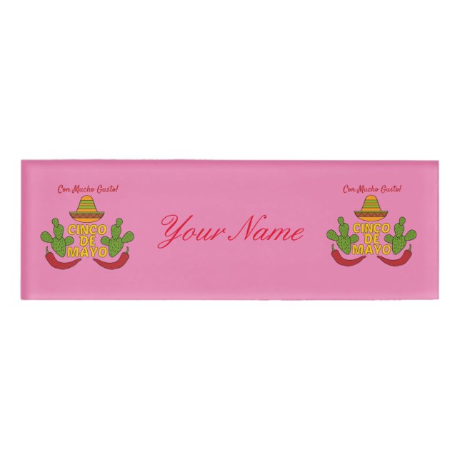 Cinco De Mayo Thunder_Cove Namenschild (Vorderseite)