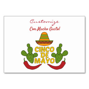 Cinco de Mayo Thunder_Cove Tischnummer