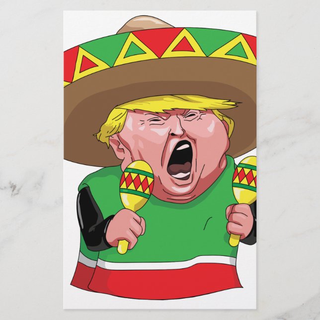 Cinco de Mayo trump Briefpapier (Vorderseite)