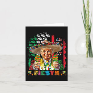 Cinco De Mayo Trump Taco Funny mexikanischer Trump Karte