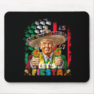 Cinco De Mayo Trump Taco Lustiger Mexikanischer Tr Mousepad