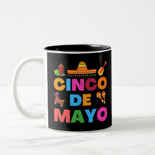 Cinco De Mayo Zweifarbige Tasse