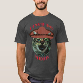 Cinco De Meow Gray Cat Cinco De Mayo Mexico Unisex T-Shirt