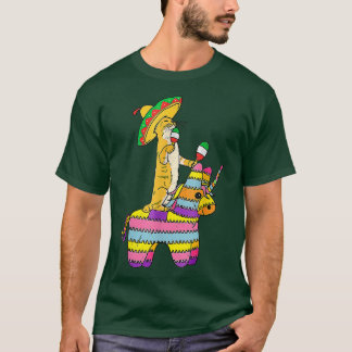 Cinco de Meow Niedliche Katze Pinata Cinco de la C T-Shirt
