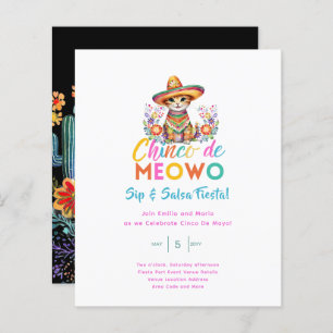 Cinco De Meowo Sip und Salsa Funny Fiesta Cat