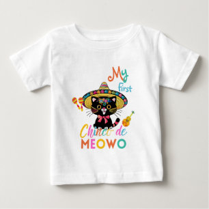 CINCO DE MEOWO T-Shirt für Baby's 1. Cinco De Mayo