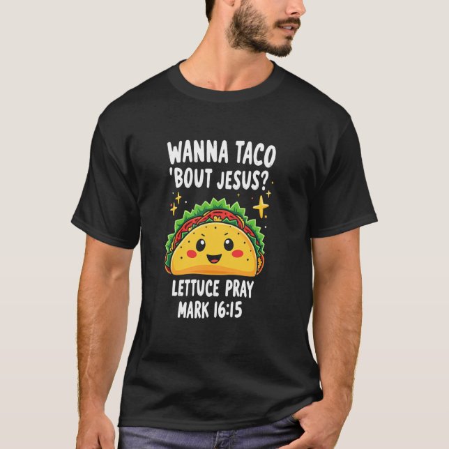 Cinco Jesus Taco T-Shirt (Vorderseite)
