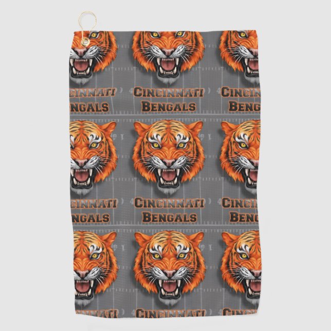 Cincy Game Day Towel Golfhandtuch (Vorderseite)