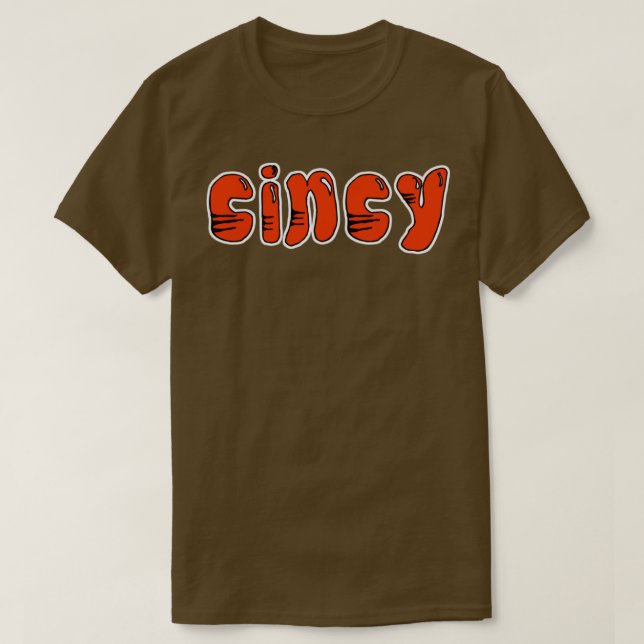 Cincy Got Stripes T-Shirt (Design vorne)